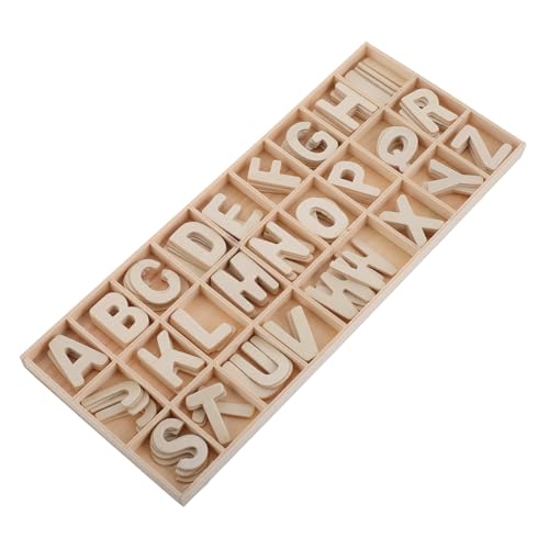 Warmhm 1 Set Holzbuchstaben Holzalphabet Buchstaben Holzscheiben Haushaltsausschnitte Basteln Holzdekoration Ausschnitt Holzbuchstabenausschnitt Kleine Holzbuchstaben Graffiti von Warmhm