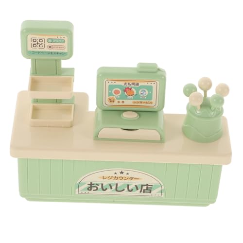 Warmhm 1 Set Kassenspielzeug Miniatur Marktkasse Kinderpuppe Registrierkasse Supermarkt Spielzeugkassen Mädchen Registrierkasse Spielset Registrierkasse Hellgrüner Kunststoff Warmhm 1 Set Kassenspielzeug Miniatur Marktkasse Kinderpuppe Registrierkasse Supermarkt Spielzeugkassen Mädchen Registrierkasse Spielset Registrierkasse Hellgrüner Kunststoff von Warmhm