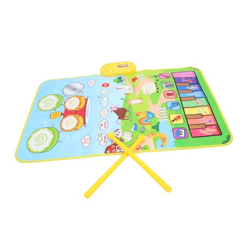 Warmhm 1 Set Klaviermusikmatte Teppichboden Tastaturmatte Elektronisches Pad Musikmatte Für Kleinkinder Elektronische Spieldecke Musikbodenmatte Boden Klaviertastaturmatte von Warmhm