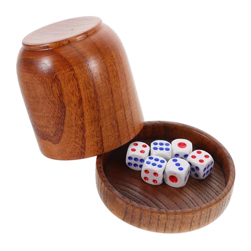 Warmhm 1 Set Massivholz Siebbecher Würfel Holz Shaker Becher Party Würfelbecher Würfelbecher Würfel Schütteln Würfelbecher Shaker Würfel Zubehör Spiel Requisiten Würfel Stapel Warmhm 1 Set Massivholz Siebbecher Würfel Holz Shaker Becher Party Würfelbecher Würfelbecher Würfel Schütteln Würfelbecher Shaker Würfel Zubehör Spiel Requisiten Würfel Stapel von Warmhm