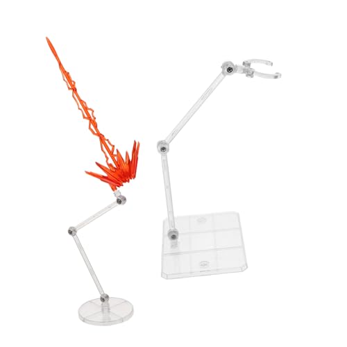 Warmhm 1 Set Ornamente Basismodell Aufbewahrungsständer Figurendisplay Unterstützung Actionfigurenständer Mit Effekten Anime Modellständer Für Rack Kaiser Actionfigurenhalter Roter von Warmhm