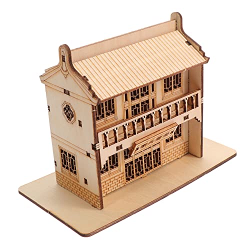 Warmhm 1 Set Puzzle Holzmodell Modelle Puzzle Bausätze Holzmodellbausatz Zusammengebauter Modellbausatz Puzzlespielzeug Holzmodell Zusammenbauspielzeug Edelstahl von Warmhm