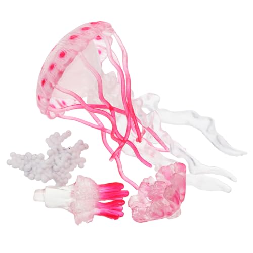 Warmhm 1 Set Quallen Ornamente Meerestierfiguren Lebenszyklus Figuren Meerestiere Meerestiere Für Simulierte Tiermodelle Meerestierfiguren Tierfiguren Aus Kunststoff von Warmhm