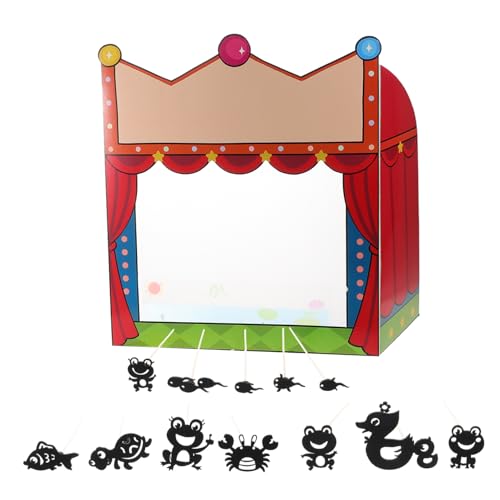 Warmhm 1 Set Schattenbühne Lehrmittel Schattenpuppen Set Schattenpuppen Schattenpuppentheater Puppenbühne Puppentheater Theaterpuppe Chinesisches Puppen Für Erwachsene Papier von Warmhm