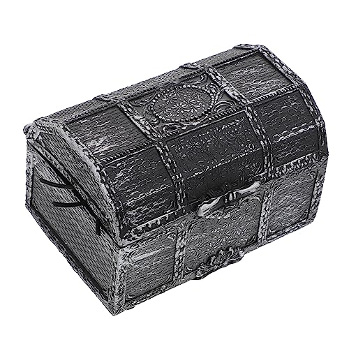 Warmhm 1 Set Schatztruhe Streich Streich Heikles Party Streich Requisiten Halloween Gruseliges Kinderspielzeug Halloween Streich Requisiten Lustige Spielsachen Kinderspielzeug Schwarzer von Warmhm