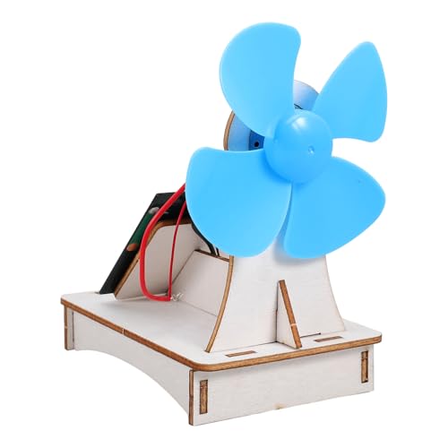 Warmhm 1 Set Technologie Produktionsmaterial Paket Handbuch Zusammenbau Solarventilator Herstellung Wissenschaftliches Experiment Lernspielzeug Lernwerkzeugsatz Elektrischer von Warmhm