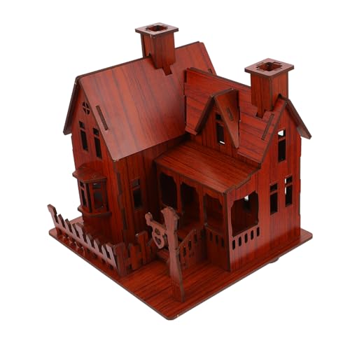 Warmhm 1 Stück Bauen Sie EIN Hausmodellspielzeug Zusammen Das Villa Modell Puzzle Hausmodell Puzzle Dekoratives Hausmodell 3D Villa Modell Holz Warmhm 1 Stück Bauen Sie EIN Hausmodellspielzeug Zusammen Das Villa Modell Puzzle Hausmodell Puzzle Dekoratives Hausmodell 3D Villa Modell Holz von Warmhm