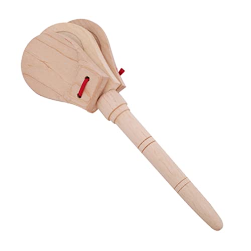 Warmhm 1 Stück DREI Kastagnetten Musical Toy Hölzern Warmhm 1 Stück DREI Kastagnetten Musical Toy Hölzern von Warmhm