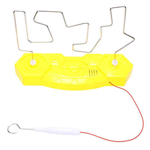 Warmhm 1 Stück Electric Touch Maze Elektrisches Labyrinthspiel ohne Batterie für Geschicklichkeit und Geduld Fördert Mentale Fähigkeiten Jahren für Familienaktivitäten Warmhm 1 Stück Electric Touch Maze Elektrisches Labyrinthspiel ohne Batterie für Geschicklichkeit und Geduld Fördert Mentale Fähigkeiten Jahren für Familienaktivitäten von Warmhm