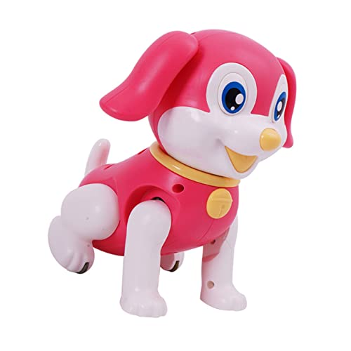 Warmhm 1 Stück Elektrisch Springender Hund Für Hundespielzeug Musical Elektrisches Kindergeburtstagsspielzeug Musikalisches Gesangsspielzeug Elektronisches Bauteil Rot von Warmhm