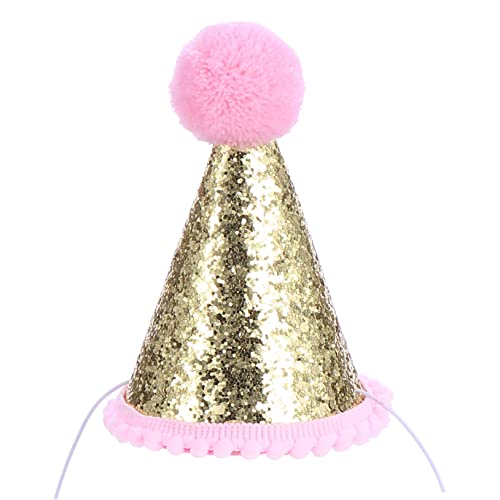 Warmhm 1 Stück Geburtstagsfeier Hut für Glitzernder Pailletten Hut mit Verstellbare Party Kopfbedeckung Fotorequisite für Kindergeburtstagsfeiern Leicht und Langlebig Warmhm 1 Stück Geburtstagsfeier Hut für Glitzernder Pailletten Hut mit Verstellbare Party Kopfbedeckung Fotorequisite für Kindergeburtstagsfeiern Leicht und Langlebig von Warmhm