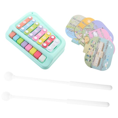 Warmhm 1 Stück Handklavier für Kleinkinder Xylophon mit Musiknoten und Schlaghämmern Fördert Musikalische Entwicklung Musikinstrument für Jungen Zufällige Farbe Warmhm 1 Stück Handklavier für Kleinkinder Xylophon mit Musiknoten und Schlaghämmern Fördert Musikalische Entwicklung Musikinstrument für Jungen Zufällige Farbe von Warmhm