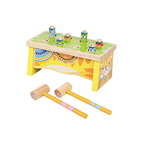 Warmhm 1 Stück Holz Schlagspielzeug für Lustiges Maultier Hand Auge Koordination für Jahren Kreatives Lernspielzeug Warmhm 1 Stück Holz Schlagspielzeug für Lustiges Maultier Hand Auge Koordination für Jahren Kreatives Lernspielzeug von Warmhm