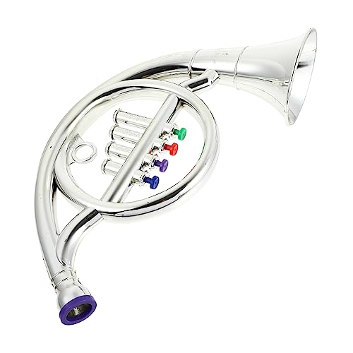 Warmhm 1 Stück Horn-Modell hühner Handgemachte Horn Horndekor französisch lehrreich Simuliertes Waldhorn Bildungsspielzeug ABS-Kunststoff Silver Warmhm 1 Stück Horn-Modell hühner Handgemachte Horn Horndekor französisch lehrreich Simuliertes Waldhorn Bildungsspielzeug ABS-Kunststoff Silver von Warmhm