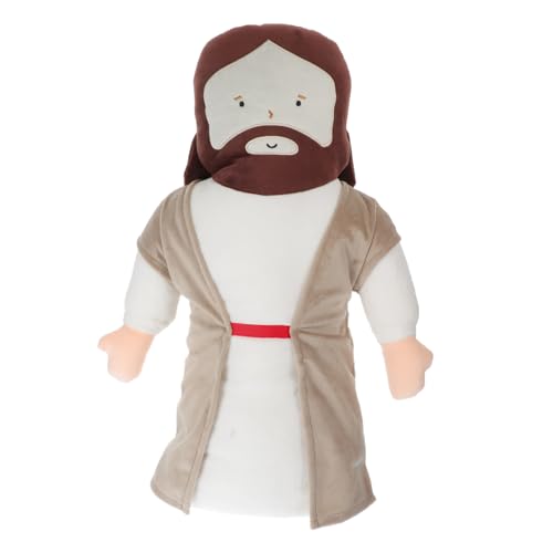 Warmhm 1 Stück Jesus-kissenspielzeug Matten Für Kind Ausgestopft Klein Christus Kruzifix Karikatur Knuddelig Plüschtiere Figur Plüschspielzeug Gefüllter Plüsch Pp Baumwolle von Warmhm