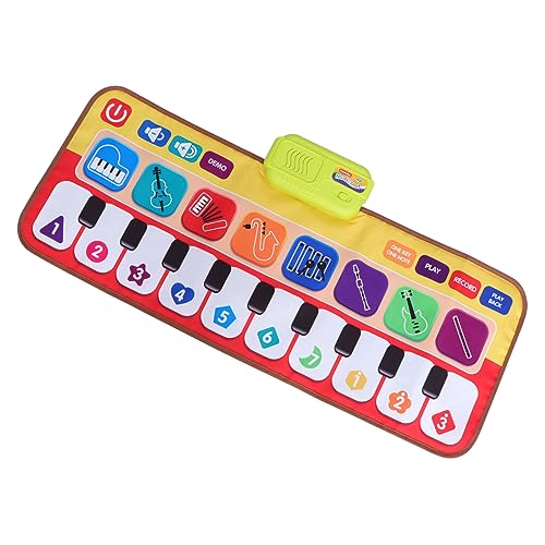 Warmhm 1 Stück Klavier Teppich Klaviermatte Tastaturmatte Für Klavier Tanzmatte Musikalisches Für Keyboard-musikmatte Musikalisches Mattenspielzeug Stoff Warmhm 1 Stück Klavier Teppich Klaviermatte Tastaturmatte Für Klavier Tanzmatte Musikalisches Für Keyboard-musikmatte Musikalisches Mattenspielzeug Stoff von Warmhm