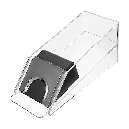 Warmhm 1 Stück Kreativer Kartenverteiler aus Acryl Automatisches Dealing Tool für Poker und Tischspiele Transparent Einfach zu Bedienen für Spieleabende und Veranstaltungen von Warmhm