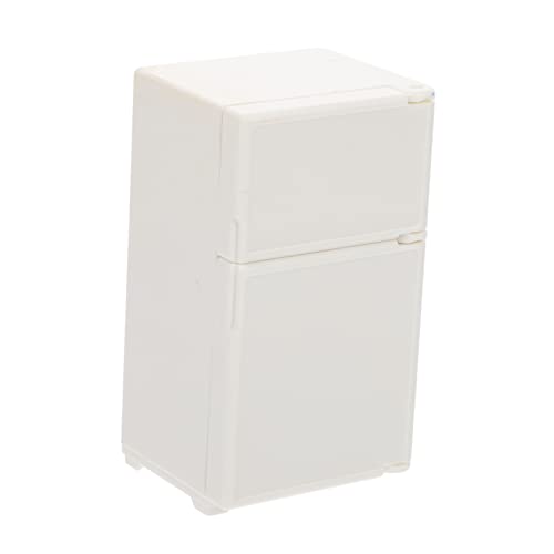 Warmhm 1 Stück Kühlschrank Modell Puppenhaus Gefrierschrank Möbel Miniatur Minikühlschrank Für Puppenhaus Küchenkühlschrank Klein Mini -kühlschrankzubehör Plastik Weiß Warmhm 1 Stück Kühlschrank Modell Puppenhaus Gefrierschrank Möbel Miniatur Minikühlschrank Für Puppenhaus Küchenkühlschrank Klein Mini -kühlschrankzubehör Plastik Weiß von Warmhm