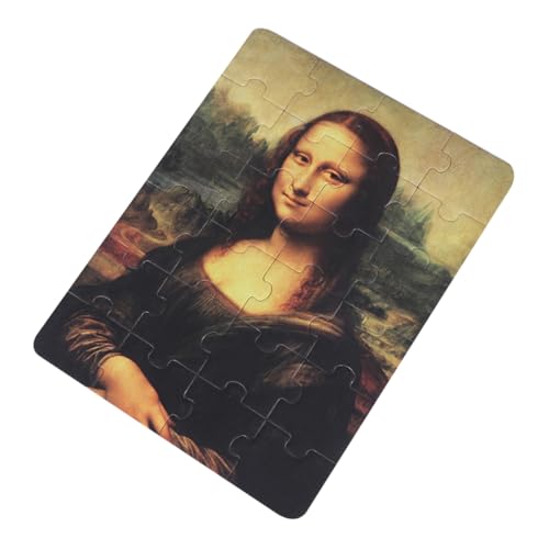 Warmhm 1 Stück Lustiges Jigsaw Puzzle für Kreatives Puzzle mit Berühmten Gemälden für Freunden Präzise Schnitte und Lebendige Farben von Warmhm