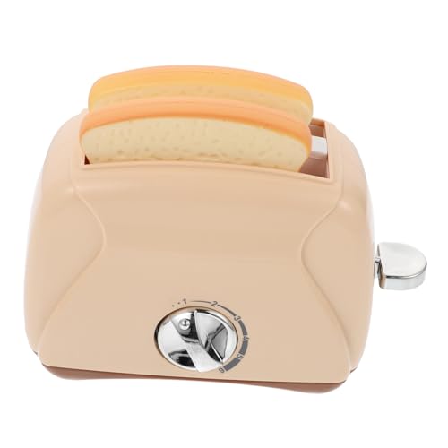 Warmhm 1 Stück Ofenverzierungen Simulation Toaster Maschine Mini- Mini-möbelspielzeug Simuliertes Möbelspielzeug Werkzeug Khaki Plastik von Warmhm