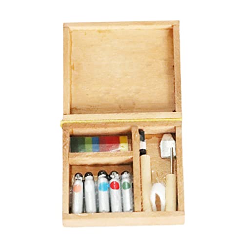 Warmhm 1 Stück Packung Mini Pigment Box für kinderspielzeug ausstecher lustig spielsachen für Model Toy Safe Toy Holzzubehör Miniaturspielzeug Mini-Modell aus Holz Warmhm 1 Stück Packung Mini Pigment Box für kinderspielzeug ausstecher lustig spielsachen für Model Toy Safe Toy Holzzubehör Miniaturspielzeug Mini-Modell aus Holz von Warmhm