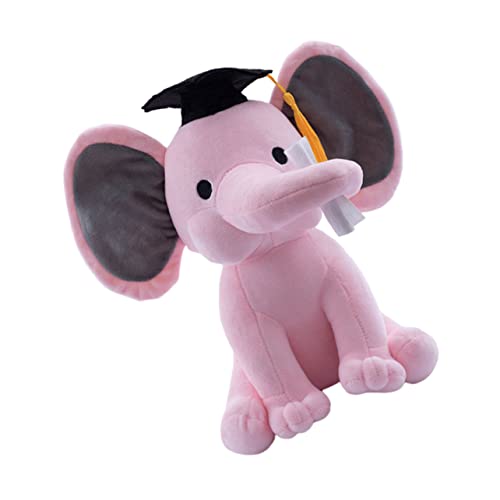 Warmhm 1 Stück Plüsch Für Babys Babys Puppen Geschenkpuppen Abschluss Plüschpuppe Plüsch Abschlusspuppe Plüsch Elefantenpuppe Elefantenpuppe Pp Baumwolle Rosa von Warmhm