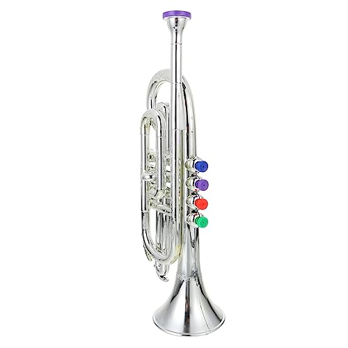 Warmhm 1 Stück Saxophon-Modell Kinderspielzeug Instrumentenmodell Spielzeugtrompete Für Musikmodell Aus Kunststoff Bühnen-Performance-Tools Plastik -trompete Silver Überzug Warmhm 1 Stück Saxophon-Modell Kinderspielzeug Instrumentenmodell Spielzeugtrompete Für Musikmodell Aus Kunststoff Bühnen-Performance-Tools Plastik -trompete Silver Überzug von Warmhm