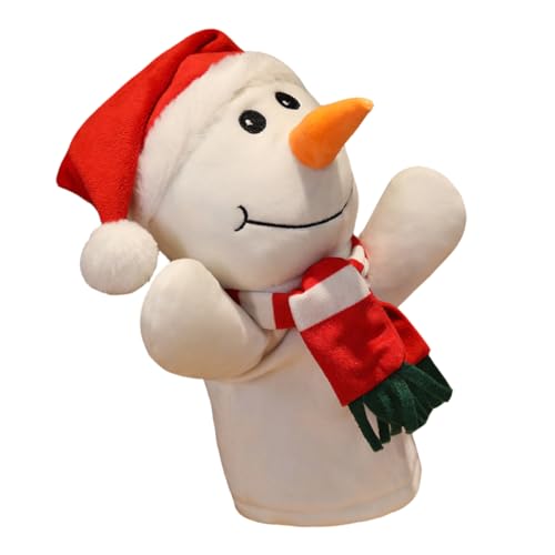 Warmhm 1 Stück Süßer Cartoon Schneemann Handpuppe für Eltern Interaktion Puppen für Kreative Aktivitäten und Kommunikation Weihnachts Themen Warmhm 1 Stück Süßer Cartoon Schneemann Handpuppe für Eltern Interaktion Puppen für Kreative Aktivitäten und Kommunikation Weihnachts Themen von Warmhm