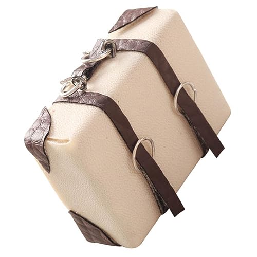 Warmhm 1:12 Minimodell Lederkoffer Koffer Aktentasche puppenhauszubehör Mini Reisekoffer Rucksäcke Taschen Bücherregal Kinderkoffer für Mädchen Miniaturgepäck Koffer für das Spielhaus Warmhm 1:12 Minimodell Lederkoffer Koffer Aktentasche puppenhauszubehör Mini Reisekoffer Rucksäcke Taschen Bücherregal Kinderkoffer für Mädchen Miniaturgepäck Koffer für das Spielhaus von Warmhm