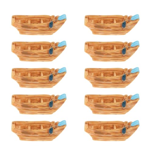 Warmhm 10 Stücke Kleiner Harz Boot Modelle Modellierung für Kleiner O Realistische Bootsmodelle Harzmaterial für Mikro Garten und Schreibtisch Modellierung Warmhm 10 Stücke Kleiner Harz Boot Modelle Modellierung für Kleiner O Realistische Bootsmodelle Harzmaterial für Mikro Garten und Schreibtisch Modellierung von Warmhm
