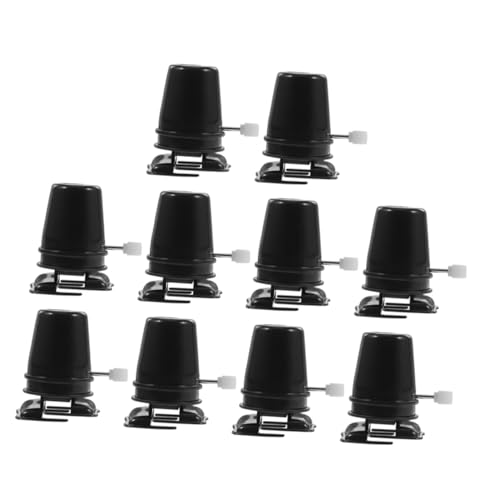 Warmhm 10 Stück Clockwork -Roboter -Spielzeugzubehör Uhrwerk mechanisch Aufziehbarer Gehmechanismus Wind gehen Armatur reparieren Schulversorgung Plastik Black Warmhm 10 Stück Clockwork -Roboter -Spielzeugzubehör Uhrwerk mechanisch Aufziehbarer Gehmechanismus Wind gehen Armatur reparieren Schulversorgung Plastik Black von Warmhm