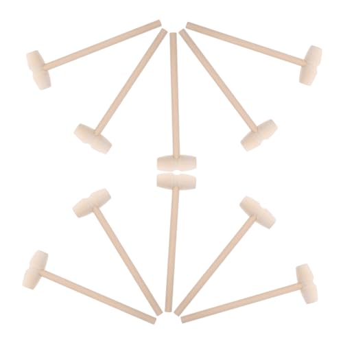 Warmhm 10 Stück Hammerspielzeug real funktional kleine Stummelhämmer winzig Mini Kleiner Kinderhammer Hammerwerkzeuge Spielhammer Mallet-Hammer- hölzern Khaki Warmhm 10 Stück Hammerspielzeug real funktional kleine Stummelhämmer winzig Mini Kleiner Kinderhammer Hammerwerkzeuge Spielhammer Mallet-Hammer- hölzern Khaki von Warmhm
