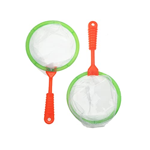 Warmhm 10 Stück Imitationsnetz für Tragbares Angelspielzeug für Garten und Strand zum von Insekten und Kleinen Fischen Zufällige Farben Zufällige Farbe Warmhm 10 Stück Imitationsnetz für Tragbares Angelspielzeug für Garten und Strand zum von Insekten und Kleinen Fischen Zufällige Farben Zufällige Farbe von Warmhm