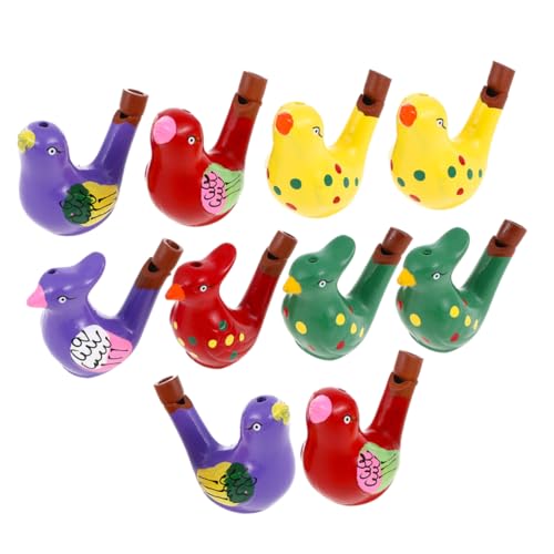 Warmhm 10stücke Bunte Keramik- Für Kreative Musikinstrumente Im Cartoon-Vogel-Design Für Geburtstagsfeiern Klare Töne Für Sportevents Und Musikalische Warmhm 10stücke Bunte Keramik- Für Kreative Musikinstrumente Im Cartoon-Vogel-Design Für Geburtstagsfeiern Klare Töne Für Sportevents Und Musikalische von Warmhm