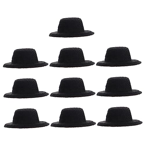 Warmhm 10 Stück Kleine Jazzhütchen Zum Basteln Mini-Zylinder Kleiner Zylinder Miniaturpuppen Mini-geburtstagshüte Puppenhüte Puppenhutzubehör Mini-hüte Miniaturhüte Mini-Hut Black Stoff Warmhm 10 Stück Kleine Jazzhütchen Zum Basteln Mini-Zylinder Kleiner Zylinder Miniaturpuppen Mini-geburtstagshüte Puppenhüte Puppenhutzubehör Mini-hüte Miniaturhüte Mini-Hut Black Stoff von Warmhm