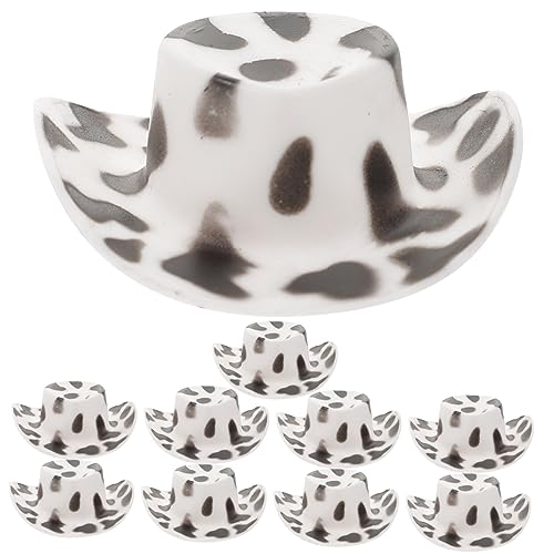 Warmhm 10 Stück Mini Cowboy Hüte Teiliges für Puppen Leicht und Robust für DIY Dekoration und Puppenzubehör Kreative Bastelprojekte Warmhm 10 Stück Mini Cowboy Hüte Teiliges für Puppen Leicht und Robust für DIY Dekoration und Puppenzubehör Kreative Bastelprojekte von Warmhm