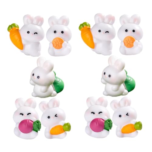 Warmhm 10 Stück Mini Hase Ornament Kleine Süße Hasenfiguren Winzige Feengarten Miniaturen Miniatur Hasenfiguren Hasen Miniatur Figuren Resin Warmhm 10 Stück Mini Hase Ornament Kleine Süße Hasenfiguren Winzige Feengarten Miniaturen Miniatur Hasenfiguren Hasen Miniatur Figuren Resin von Warmhm