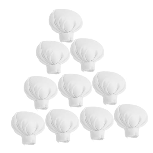 Warmhm 10 Stück Mini -kochhut Zubehör Für Puppenkostüme Küchenzubehör Für Puppenstuben Hutdekorationen Basteln Szenenzubehör Miniaturhut Mini-Sachen Mini-puppenhüte Mini-Hut Stoff Weiß Warmhm 10 Stück Mini -kochhut Zubehör Für Puppenkostüme Küchenzubehör Für Puppenstuben Hutdekorationen Basteln Szenenzubehör Miniaturhut Mini-Sachen Mini-puppenhüte Mini-Hut Stoff Weiß von Warmhm