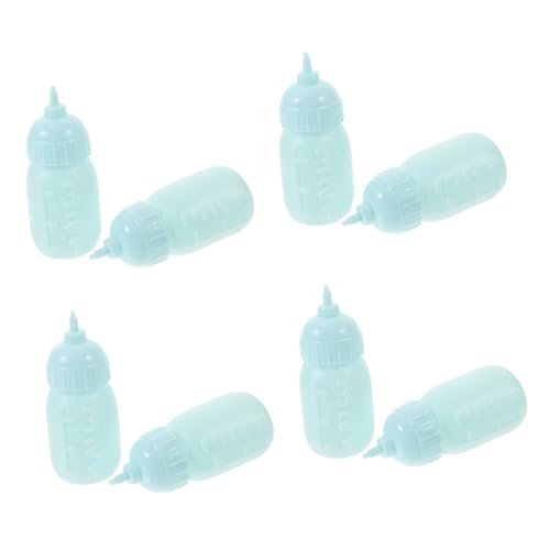 Warmhm 10 Stück Mini-puppenflasche Gefälligkeiten Für Die Babyparty Requisiten Für Kinderrollenspiele Kindergeschenk Gefälschte Futterflasche Plastik Sky-Blue Warmhm 10 Stück Mini-puppenflasche Gefälligkeiten Für Die Babyparty Requisiten Für Kinderrollenspiele Kindergeschenk Gefälschte Futterflasche Plastik Sky-Blue von Warmhm