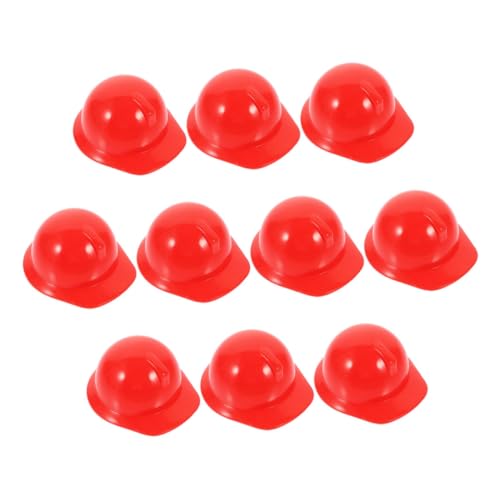 Warmhm 10 Stück Miniatur Bauhelme Für – Kunststoff Spielzeughelm Für Puppen - Hamster Und Flaschenverschlüsse – Dekorative Feuerwehrmütze - Ideal Für Kreative Bastelprojekte Und Partys Warmhm 10 Stück Miniatur Bauhelme Für – Kunststoff Spielzeughelm Für Puppen - Hamster Und Flaschenverschlüsse – Dekorative Feuerwehrmütze - Ideal Für Kreative Bastelprojekte Und Partys von Warmhm