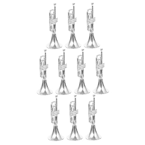 Warmhm Instrumente 12 5 Gerade Mini Trompete Ornament Mini Instrument Schmuck Für Puppenhaus Warmhm Instrumente 12 5 Gerade Mini Trompete Ornament Mini Instrument Schmuck Für Puppenhaus von Warmhm