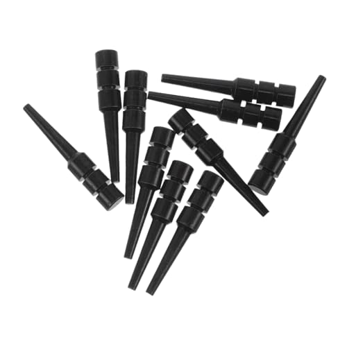 Warmhm 10 Stück Punktestift multifunktionale Partiturklammern Karte Anbindung Spiel Cribbage-Heringe Stifte Krippenbrettklammern Krippenklammern einzigartig Krippennadel Metall Black von Warmhm