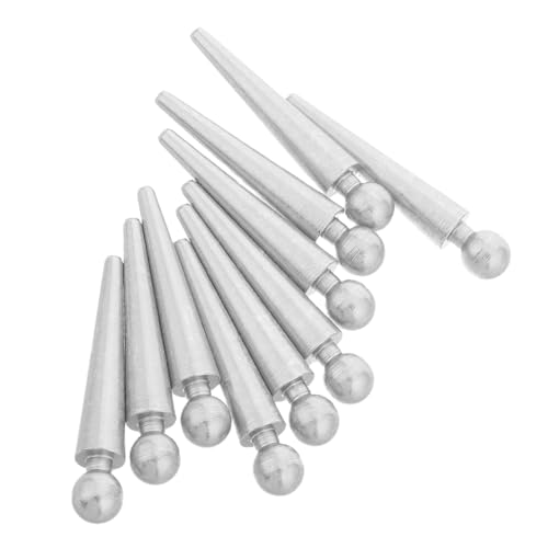 Warmhm 10 Stück Punktestifte Für Das Spiel Cribbage-heringe Krippenbrettklammern Krippenklammern Einzigartig Zubehör Für Brettspiele Krippenklammern Aus Metall Krippenzubehör Eisen Silver von Warmhm
