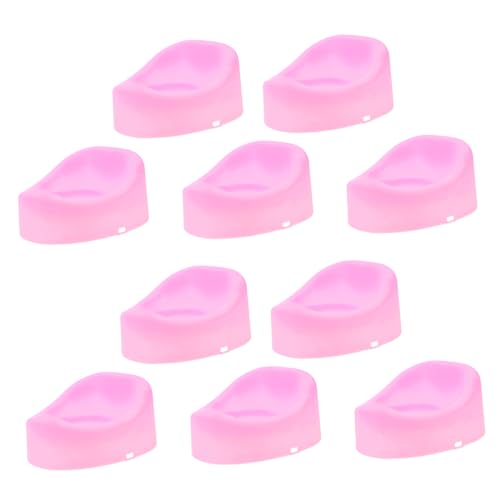 Warmhm 10 Stück Puppentoilette Spielzeuge Puppenhaus Puppenaugen Winzige Toilette Dekoratives Mini-Modell Badezimmermodell Märchenhaus Möbel Plastik Rosa Warmhm 10 Stück Puppentoilette Spielzeuge Puppenhaus Puppenaugen Winzige Toilette Dekoratives Mini-Modell Badezimmermodell Märchenhaus Möbel Plastik Rosa von Warmhm