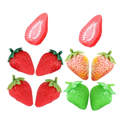 Warmhm 10 Stück Simulierte Erdbeerornamente Erdbeer-Dekorationen Modell rote Erdbeere gefälscht erste Schaum Und Modell künstliche Früchte Erdbeerpartydekorationen PVC Warmhm 10 Stück Simulierte Erdbeerornamente Erdbeer-Dekorationen Modell rote Erdbeere gefälscht erste Schaum Und Modell künstliche Früchte Erdbeerpartydekorationen PVC von Warmhm