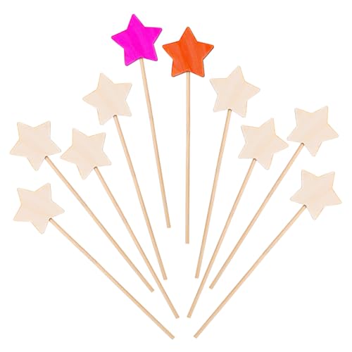 Warmhm 10 Stück Stern Zauberstab Feen-bastelset Sternenzauberstäbe Für Märchen Handwerk Feenherstellung Feenstab Feenflügel Für Mädchen Lichterketten Kinderkommode Holz Warmhm 10 Stück Stern Zauberstab Feen-bastelset Sternenzauberstäbe Für Märchen Handwerk Feenherstellung Feenstab Feenflügel Für Mädchen Lichterketten Kinderkommode Holz von Warmhm