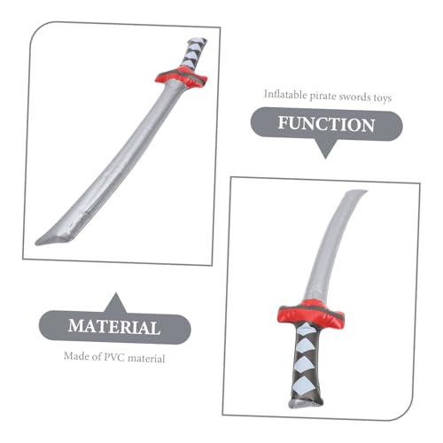 Warmhm 10 Stück Teiliges Aufblasbares Piratenschwert PVC Spielzeugpirat Zubehör für Halloween Party Dekoration Cosplay Geburtstagsfeier Warmhm 10 Stück Teiliges Aufblasbares Piratenschwert PVC Spielzeugpirat Zubehör für Halloween Party Dekoration Cosplay Geburtstagsfeier von Warmhm