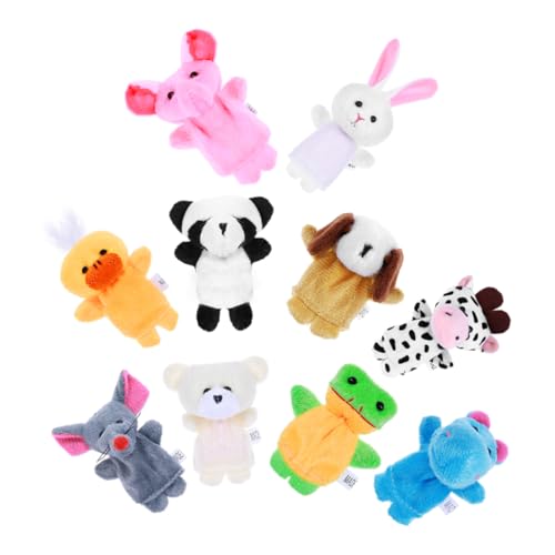 Warmhm 10 Stück Teiliges Fingerpuppen für Interaktive Tierfiguren aus Elastischem für Geschichten und Frühkindliche Bildung Partys und Warmhm 10 Stück Teiliges Fingerpuppen für Interaktive Tierfiguren aus Elastischem für Geschichten und Frühkindliche Bildung Partys und von Warmhm