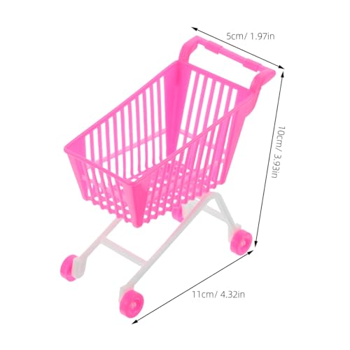 Warmhm 10 Stück Teiliges Mini Einkaufswagen für Realistisches Puppenhaus Zubehör Kunststoff Supermarktwagen und Weiß Fördert Motorische Fähigkeiten und Fantasievolles Warmhm 10 Stück Teiliges Mini Einkaufswagen für Realistisches Puppenhaus Zubehör Kunststoff Supermarktwagen und Weiß Fördert Motorische Fähigkeiten und Fantasievolles von Warmhm