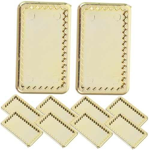 Warmhm 10 Stück Teller Realistische Dekoration für Puppenhäuser Elegante Mini Geschirrmodelle für DIY Projekte und Hochwertige Kunststoffplatten für Kreative Designs von Warmhm